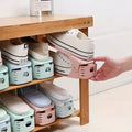 Shoe Organizer - The Adjustable Shoe Rack Space Saver