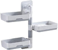 3 Layer Soap Dish Holder For Bathroom Shower And Kitchen
