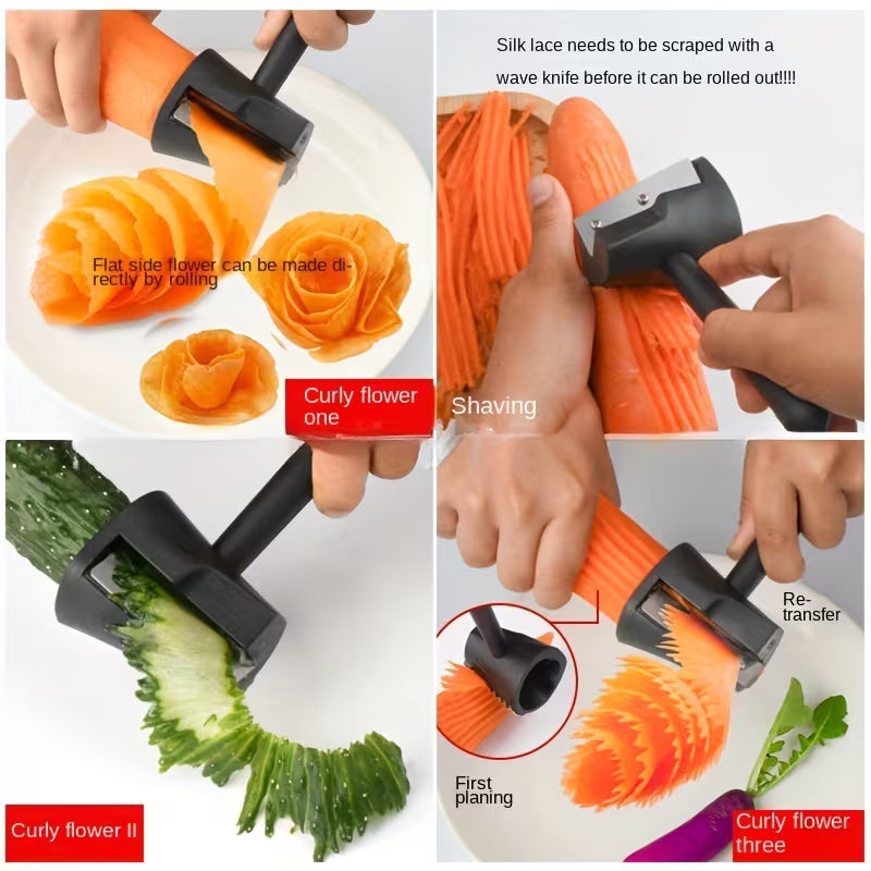 Spiral Funnel Flower Roller