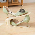 Shoe Organizer - The Adjustable Shoe Rack Space Saver