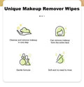 Avocado Makeup Remover Wipes (1 Pack of 60 Pcs)